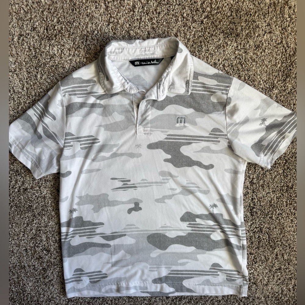 Travis Matthew boys golf shirt